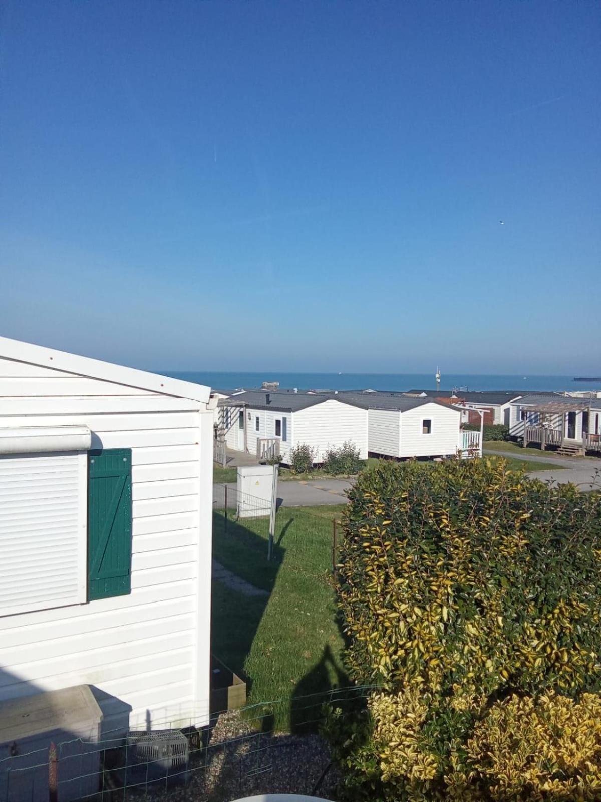Magnifique Mobil Home Avec Clim Face Mer Le Portel Exterior photo